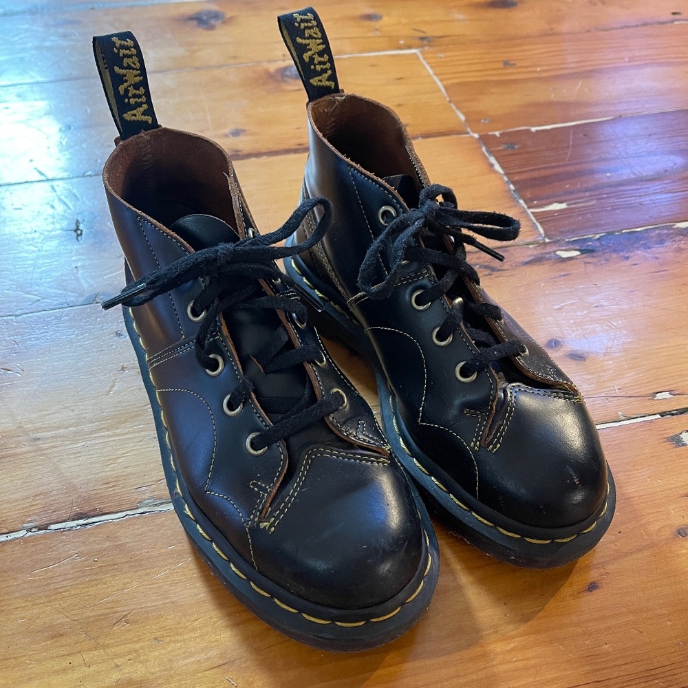 Dr. Martens Church Monkey Boots